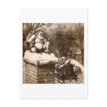 Vintage Thomas Nash Harper's Weekly 1865 Santa