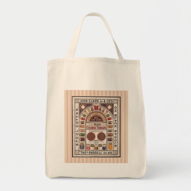 Vintage Thread Company konst Tygkasse (Framsidan)