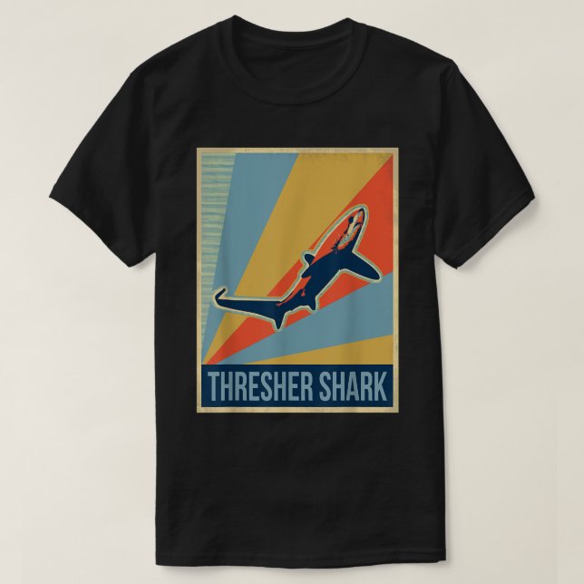 Vintage Thresher-resurs T Shirt (Design framsida)