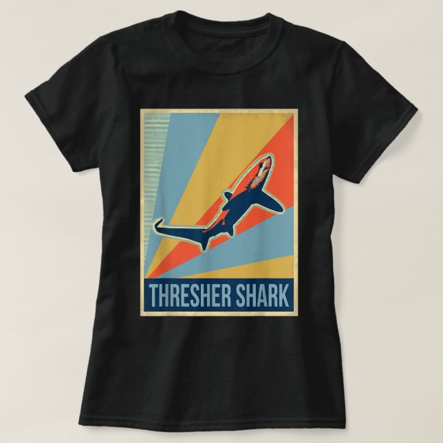 Vintage Thresher-resurs T Shirt (Design framsida)