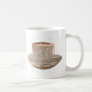 Vintage Thurber; s-kaffemugg Kaffemugg