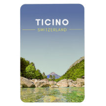 Vintage Ticino Schweiz Travel