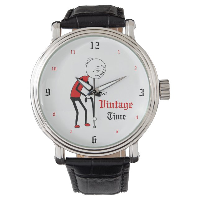 Vintage-tid Armbandsur (Framsida)