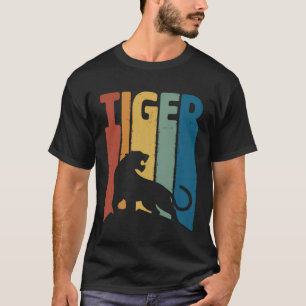 Vintage Tiger Animal För manar Women China Zodiac T Shirt