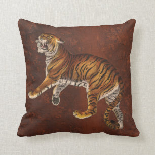 Vintage Tiger Kudde