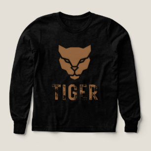 Vintage Tiger Tri-Blend-överföring - för Djur älsk T Shirt