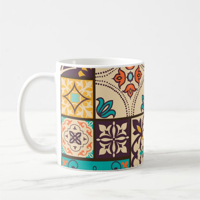 Vintage Tile. Kaffemugg (Vänster)