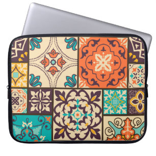 Vintage Tile. Laptop Fodral