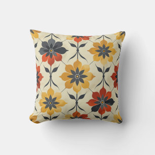 "Vintage Tile Mönster Seamless Dekorativ kudde" Kudde