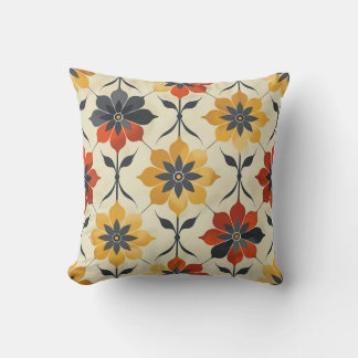 "Vintage Tile Mönster Seamless Dekorativ kudde" Kudde