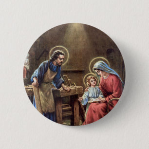 vintage till heligan, Jesus Kristist, Josef, Mary Knapp