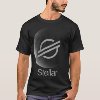 Vintage till Måne Stellar XLM Crypto Coin HODL T Shirt