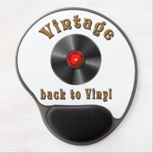 Vintage - Tillbaka till Vinyl, posten är tillbaka Gel Musmatta