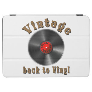 Vintage - Tillbaka till Vinyl, posten är tillbaka iPad Air Skydd