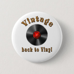 Vintage - Tillbaka till Vinyl, posten är tillbaka Knapp