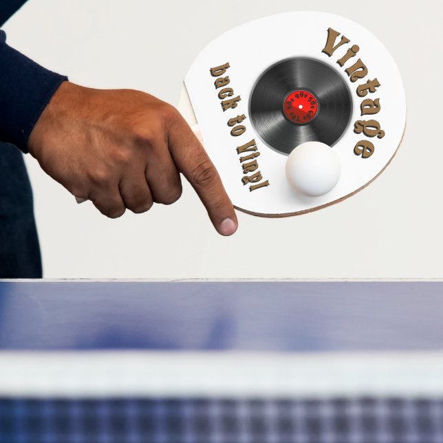 Vintage - Tillbaka till Vinyl, posten är tillbaka Pingisracket (Insitu)