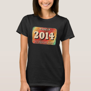 Vintage tillverkad 2014 Original Parts License Pla T Shirt