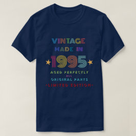 Vintage Tillverkad År 1995 T-Shirt