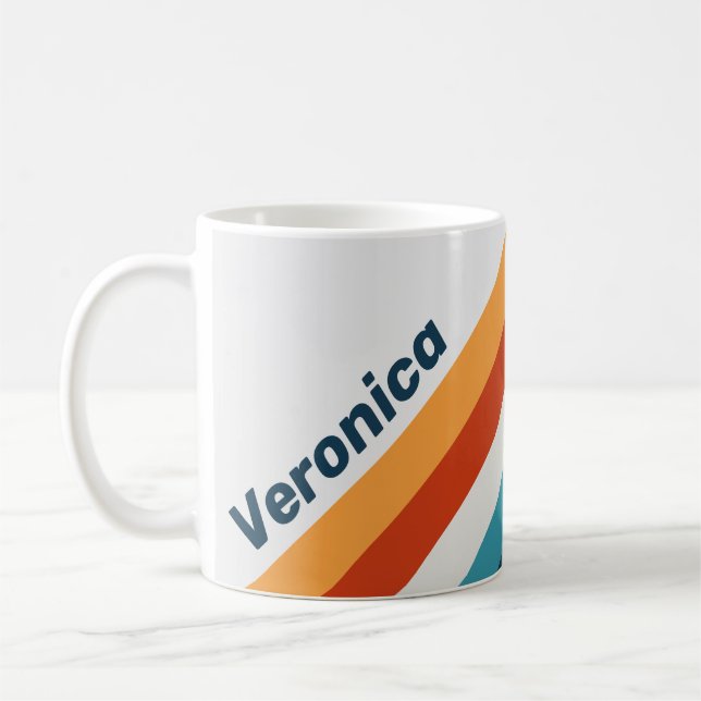 Vintage Tistelränder med namn Kaffemugg (Vänster)