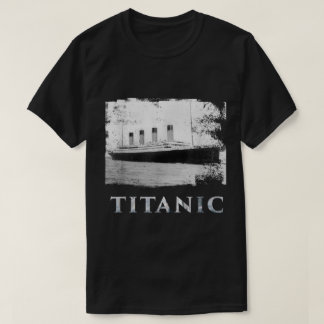Vintage Titanic Oceanliner Design T Shirt