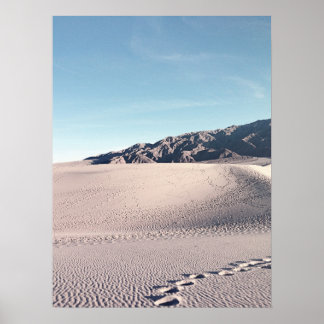 Vintage Titta Dödsdalen Sand Dunes Poster