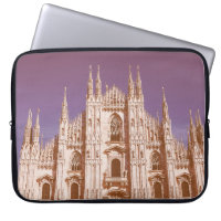 Vintage tittar Milan cathedral alias Duomo di Mila