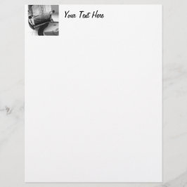 Vintage Toaster Kitchen Art Letterhead