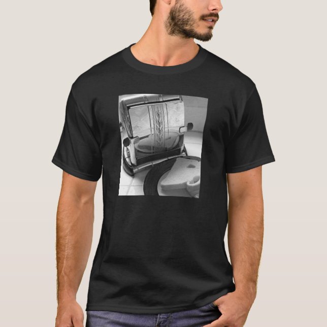 Vintage Toaster Kitchen Art Tee (Framsida)