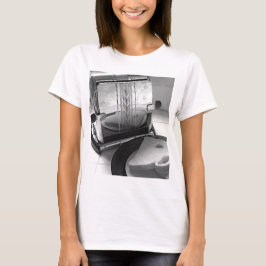 Vintage Toaster Kitchen Art Tee Shirt