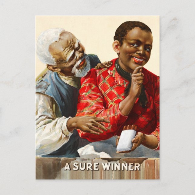 Vintage Tobacco Advertisement Vykort (Framsida)