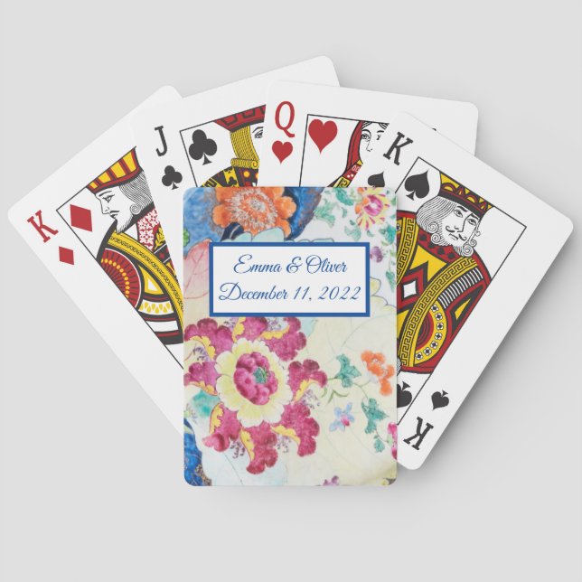 vintage Tobacco Löv personlig Spelkort (Baksidan)