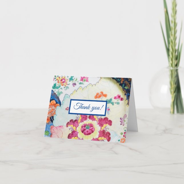 vintage Tobacco Löv, tillsatt tackkort (Framsida)