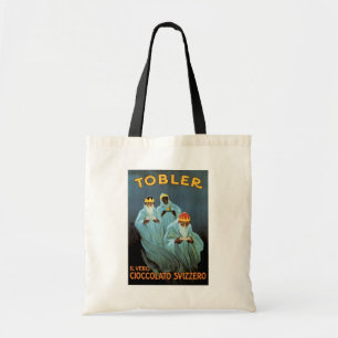 Vintage Tobler Chocolate Annons Tygkasse