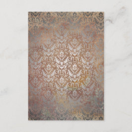 Vintage Tocan Damask Elegant OSA kort