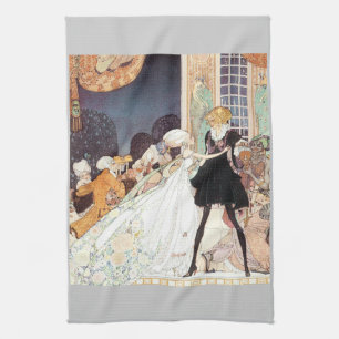 Vintage Tolv Dancing Princesses av Kay Nielsen Kökshandduk