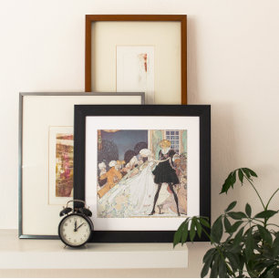 Vintage Tolv Dancing Princesses av Kay Nielsen Poster