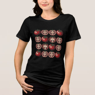 Vintage Tomatmönster T Shirt