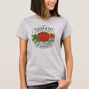 Vintage Tomato Social Club Heirloom Trädgårdsmäs T Shirt