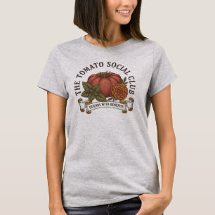 Vintage Tomato Social Club   Sällskapsplantering  T Shirt