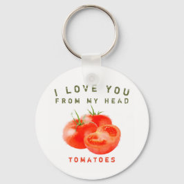 Vintage Tomatoffertdesign - Nyckelring