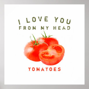 Vintage Tomatoffertdesign - Poster