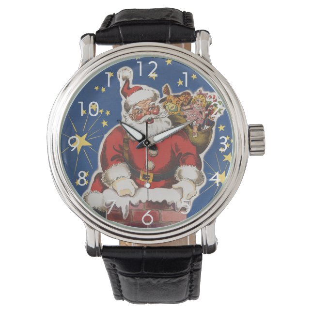 Vintage Tomte, Det var julaftonsnatt Armbandsur (Framsida)