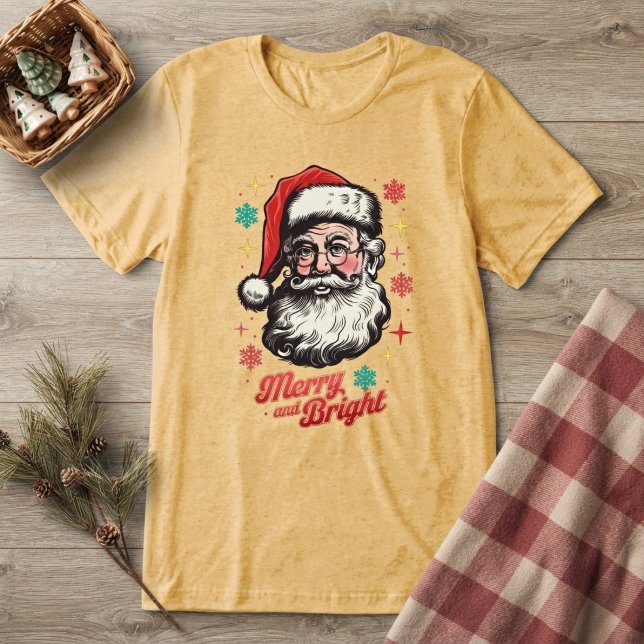 Vintage Tomte Glad och Ljus T Shirt (Skapare uppladdad)
