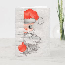 Vintage Tomte Helgkort
