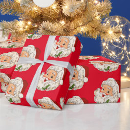 Vintage Tomte jul Presentpapper