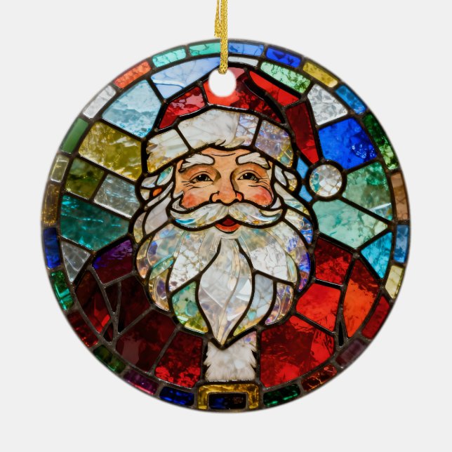 Vintage Tomte julgransprydnad Keramik (Baksidan)