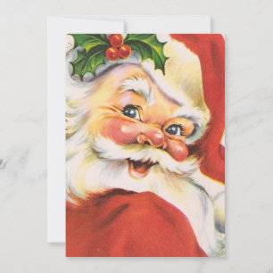 Vintage Tomte Julkort