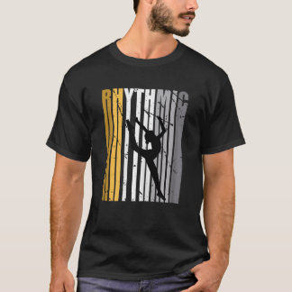 Vintage Tonåring Rhythmic Gymnastics Motivational T Shirt