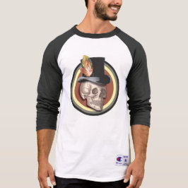 Vintage Top hat Skullljus T-shirt