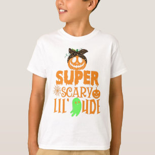 VINTAGE TOPPEN SCARY LIL'DUDE - CUTSCARY PUMPKIN T SHIRT
